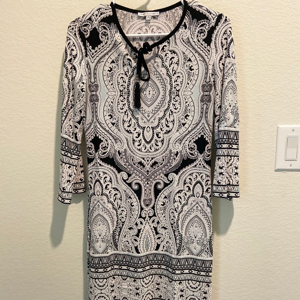 Sandra Darren Key Hole Dress